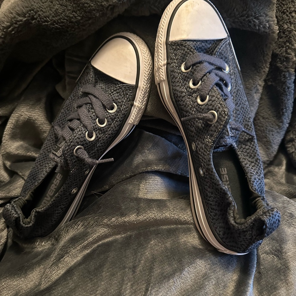 Converse Black Canvas Sneakers Classic Style